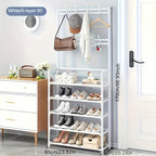 Five-Tier Shoe, Hat and Coat Storage Rack detail view 4 for Australian shoppers