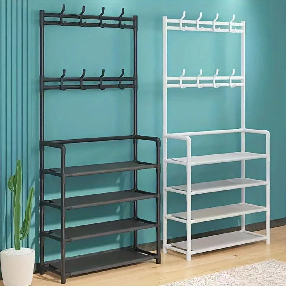 Five-Tier Shoe, Hat and Coat Storage Rack detail view 12 for Australian shoppers