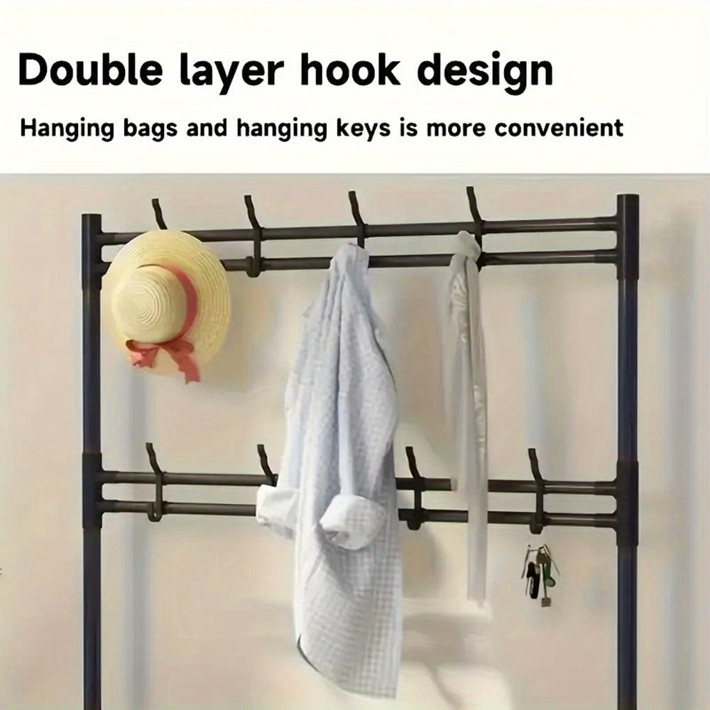 Five-Tier Shoe, Hat and Coat Storage Rack detail view 16 for Australian shoppers