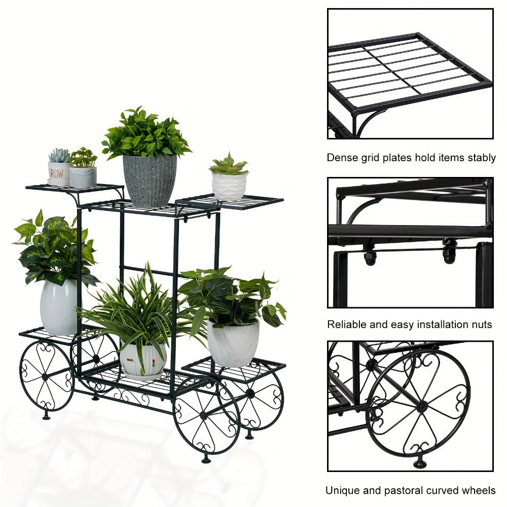 Metal Black Plant Stand product detail 8