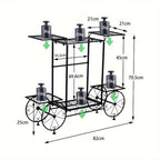 Metal Black Plant Stand product detail 4