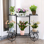 Metal Black Plant Stand for organised Australian homes