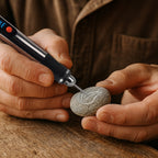 Metal Cordless Engraving Pen Kit - Engraving Common Craft Materials – product detail angle