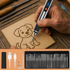 Metal Cordless Engraving Pen Kit - Engraving Common Craft Materials – main product view