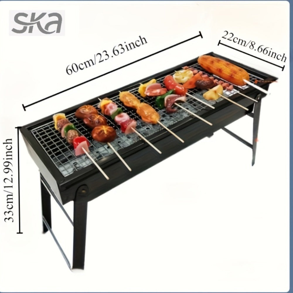 Foldable Adjustable Outdoor BBQ Grill detail view 4 for Australian shoppers