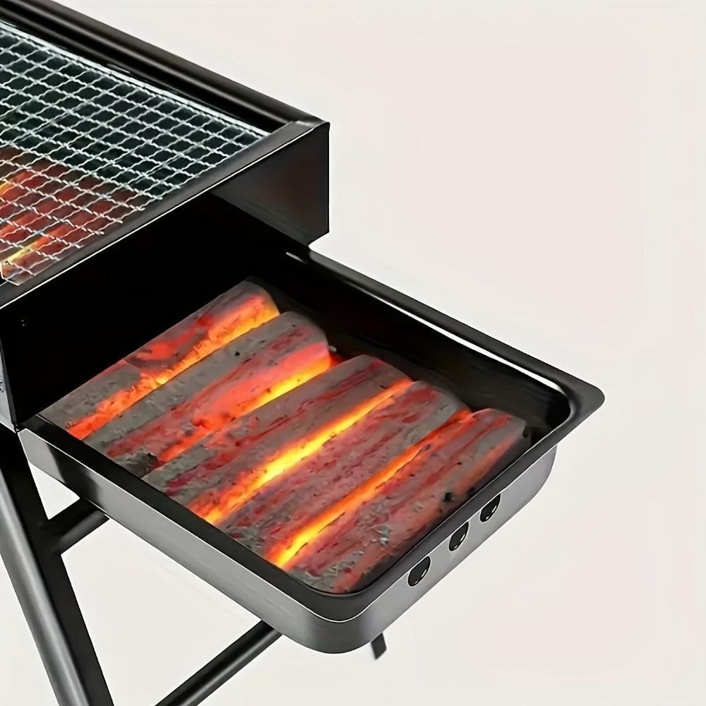 Foldable Adjustable Outdoor BBQ Grill detail view 5 for Australian shoppers