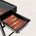 Foldable Adjustable Outdoor BBQ Grill detail view 5 for Australian shoppers