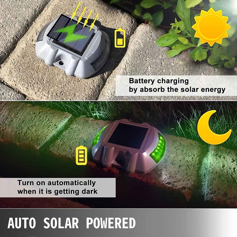 Metal Multi-Pack Solar Deck & Driveway Lights – Garden Paths – additional product view 10
