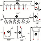 Metal Pegboard Storage Organiser product detail 6