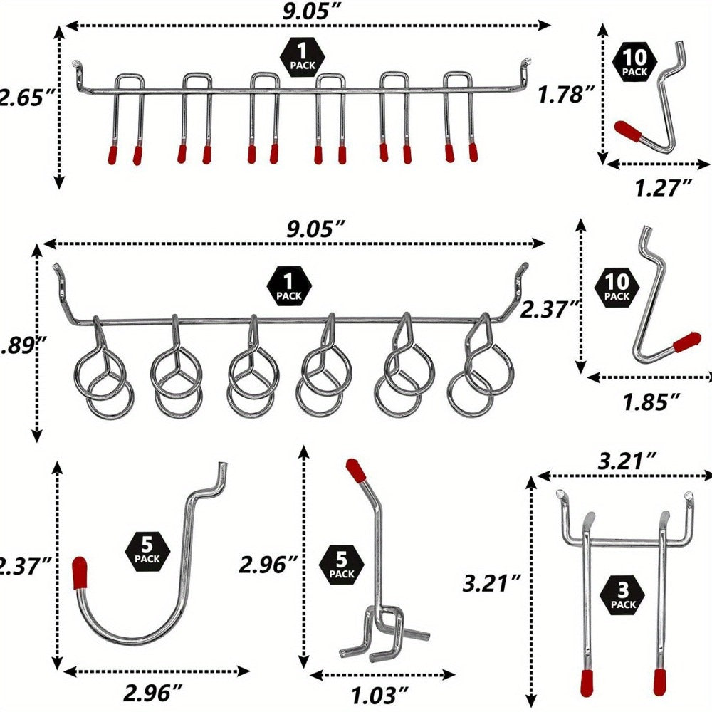 Metal Pegboard Storage Organiser product detail 6