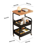 Metal Rolling Storage Cart product detail 4