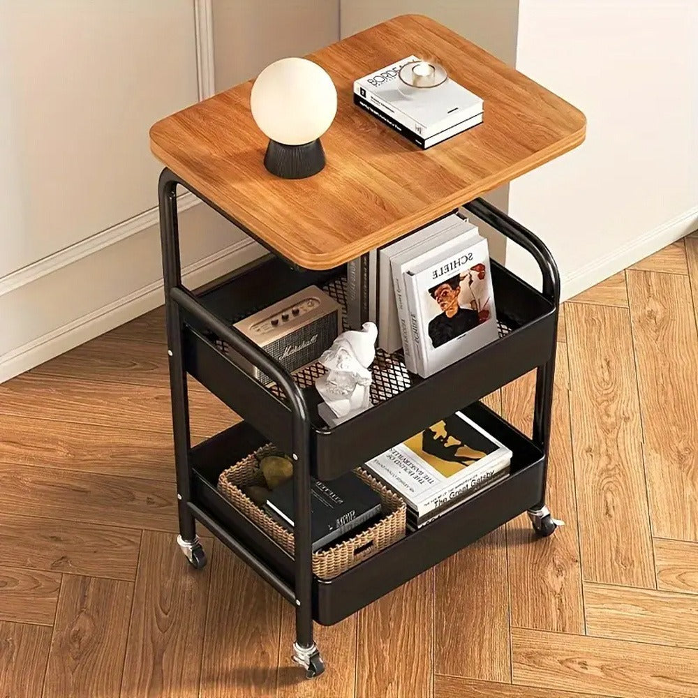 Metal Rolling Storage Cart for Australian homes