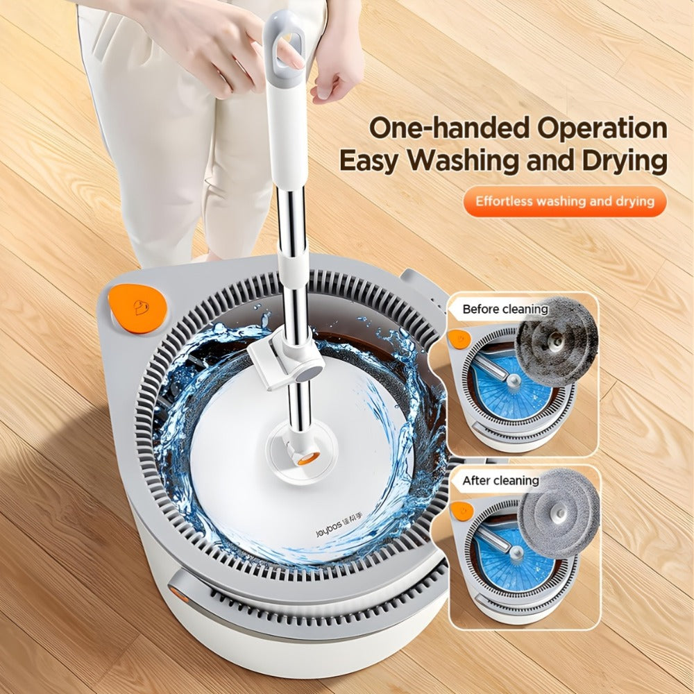 Microfiber Self-Cleaning Spin Mop and Bucket Set product detail 6