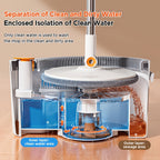 Microfiber Self-Cleaning Spin Mop and Bucket Set product detail 7