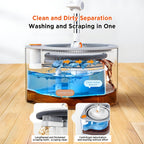 Microfiber Self-Cleaning Spin Mop and Bucket Set product detail 4