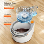 Microfiber Self-Cleaning Spin Mop and Bucket Set product detail 5