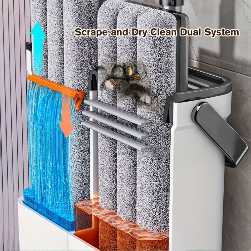 Microfiber Spin Mop and Bucket Set - for Home Cleaning – product detail angle
