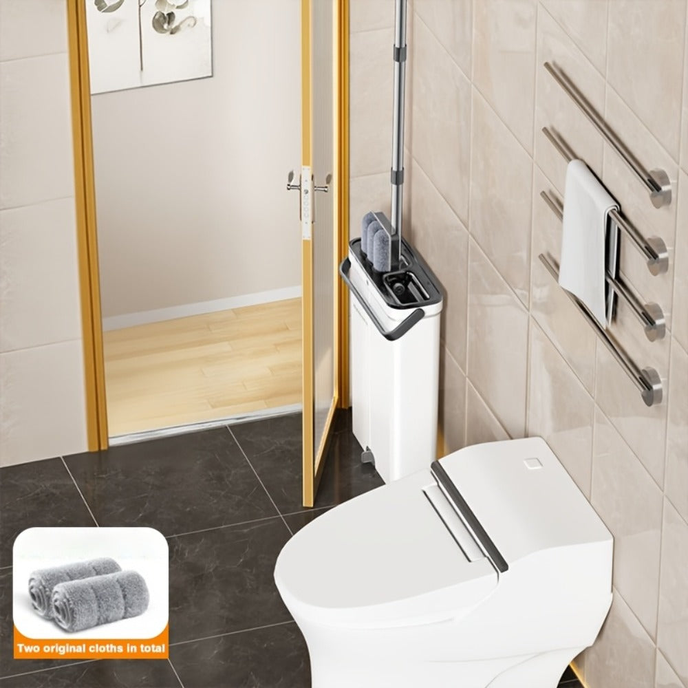 Microfiber Spin Mop and Bucket Set - for Home Cleaning – close-up product details