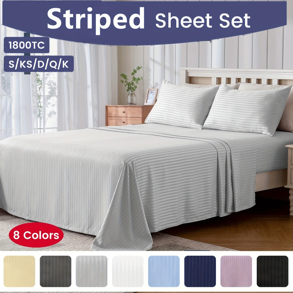 Microfibre Bed Sheet Set – 1800TC 40cm Deep-Pocket Bedding – additional product view 28