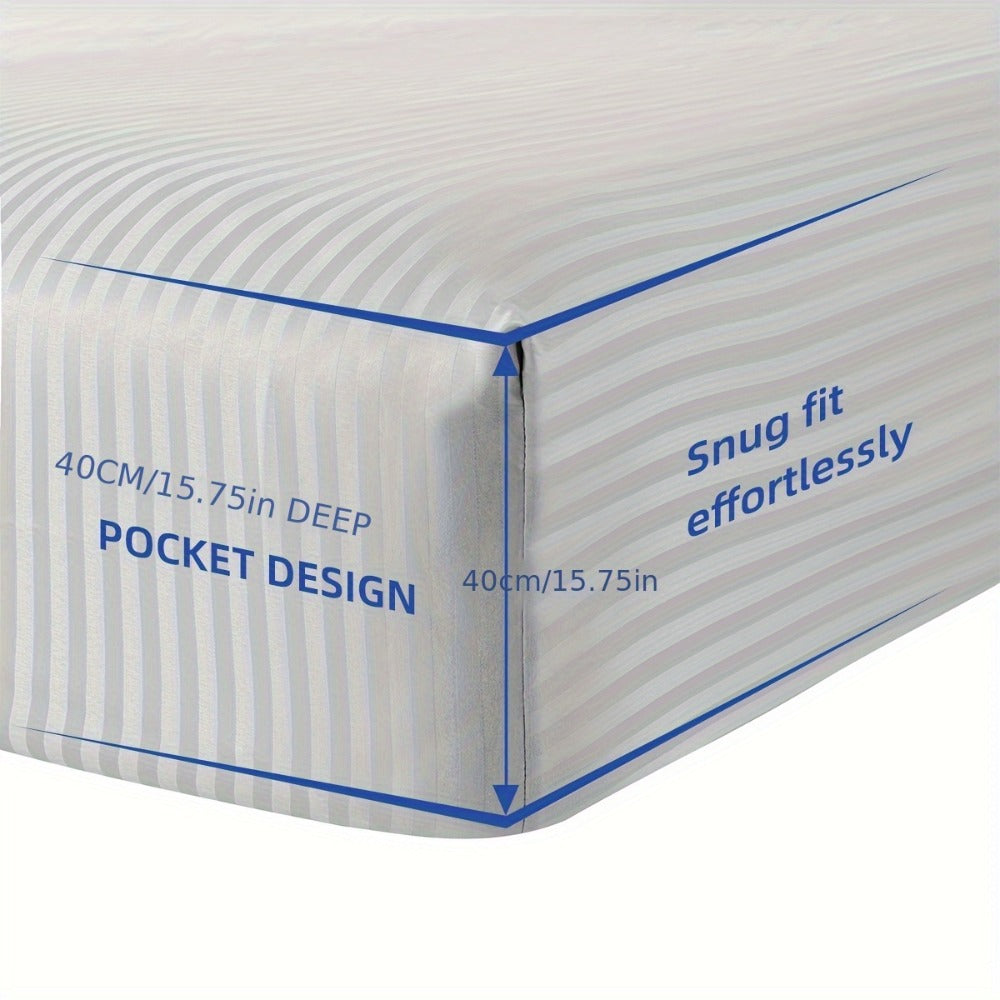 Microfibre Bed Sheet Set – 1800TC 40cm Deep-Pocket Bedding – additional product view 30