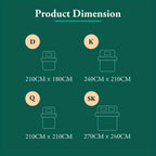 Microfibre Summer Quilt & Doona product detail 2