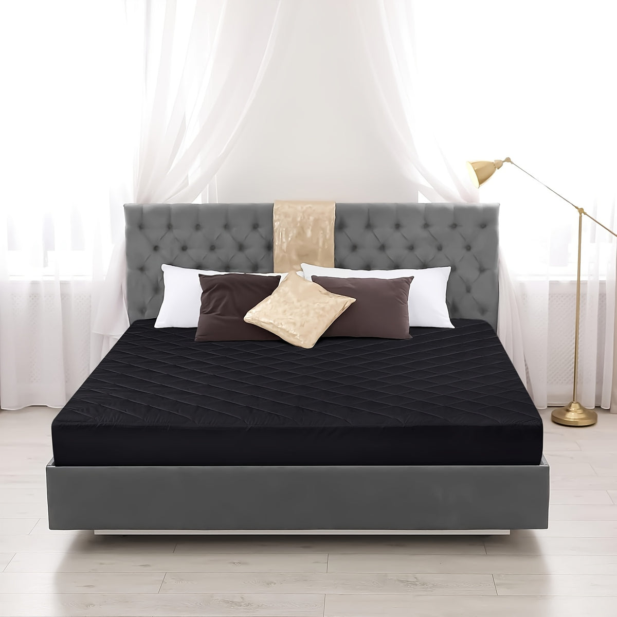 Waterproof Microfibre Mattress Protector product detail 12