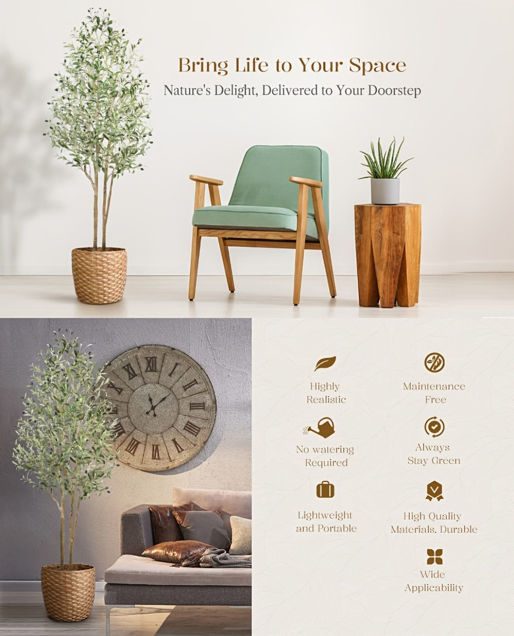 Modern Artificial Indoor Tree product detail 18