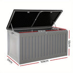 Modern Black Lidded Storage Bin product detail 2