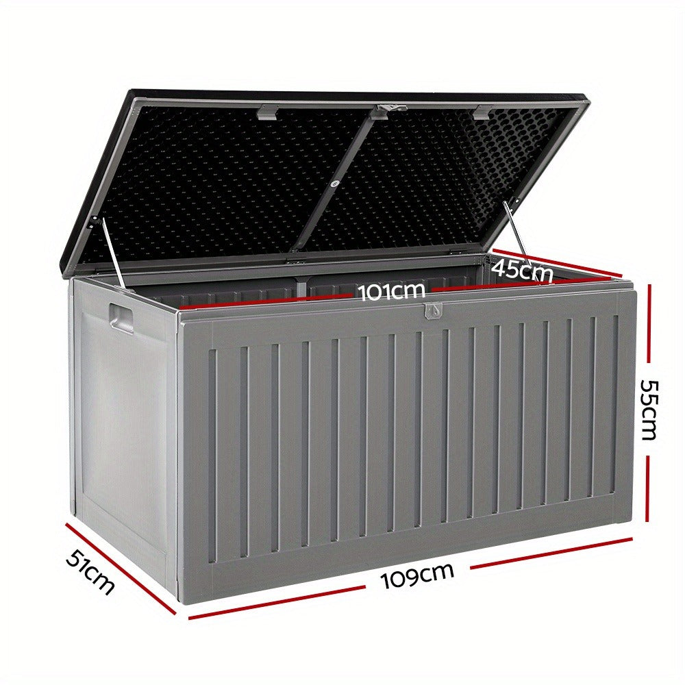 Modern Black Lidded Storage Bin product detail 2