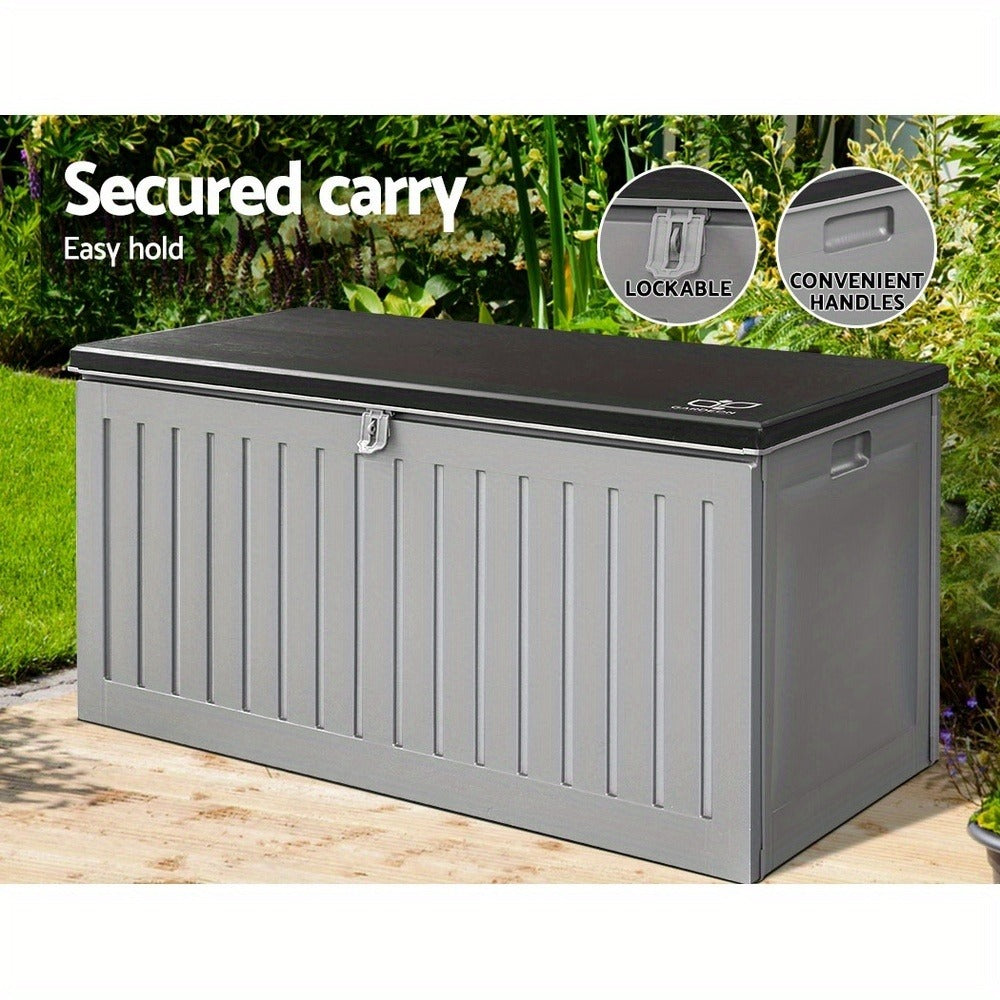 Modern Black Lidded Storage Bin product detail 5