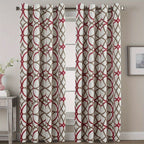 Modern Brown Blackout Curtain Set product detail 8