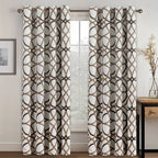 Modern Brown Blackout Curtain Set product detail 16