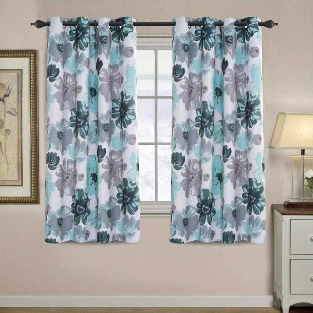 Modern Brown Blackout Curtain Set product detail 21