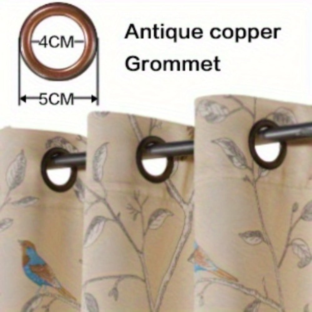 Modern Brown Blackout Curtain Set product detail 32