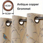 Modern Brown Blackout Curtain Set product detail 32