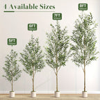 Modern White Artificial Indoor Tree product detail 7