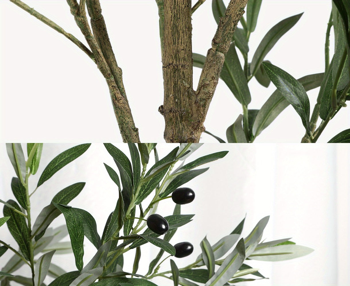 Modern White Artificial Indoor Tree product detail 12