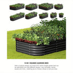 Modular 9-in-1 Galvanised Steel Raised Garden Bed product detail 2