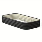 Modular 9-in-1 Galvanised Steel Raised Garden Bed for the stated outdoor use