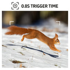 Motion-Activated Wildlife Camera - animal and property monitoring – alternate design view