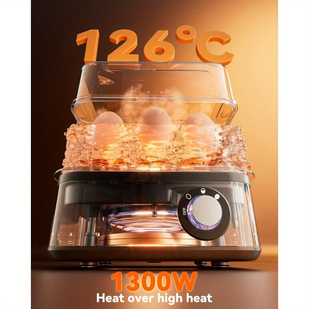Multi-Function Electric Egg Boiler - soft, medium and hard-boiled eggs – additional product view