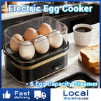 Multi-Function Electric Egg Boiler - soft, medium and hard-boiled eggs – product detail angle