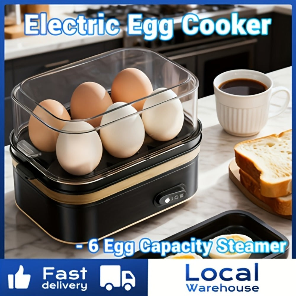 Multi-Function Electric Egg Boiler - soft, medium and hard-boiled eggs – product detail angle