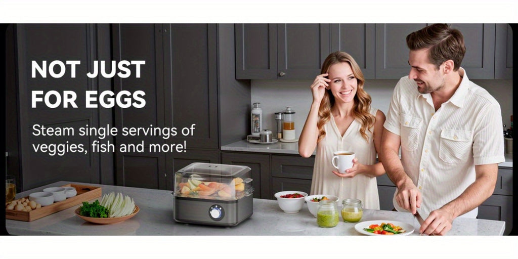 Multi-Function Electric Egg Boiler - soft, medium and hard-boiled eggs – additional product view 11