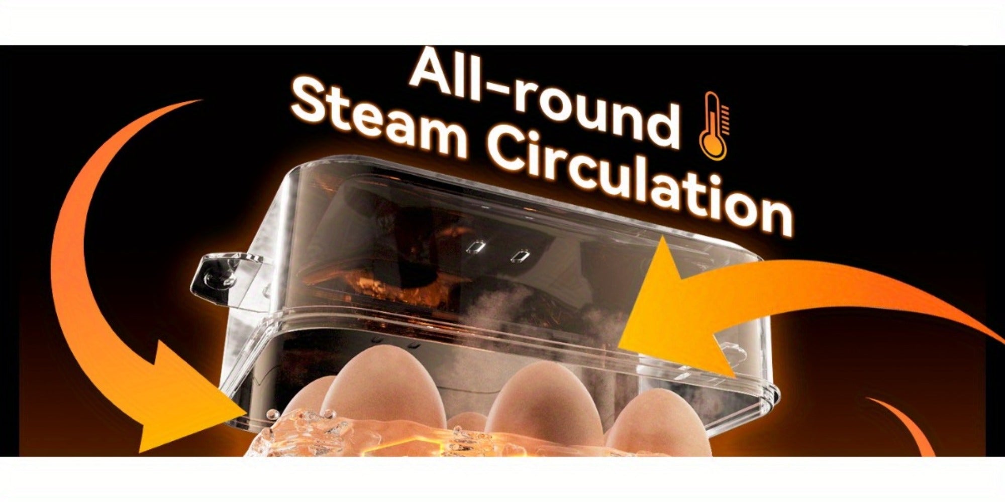 Multi-Function Electric Egg Boiler - soft, medium and hard-boiled eggs – additional product view 13