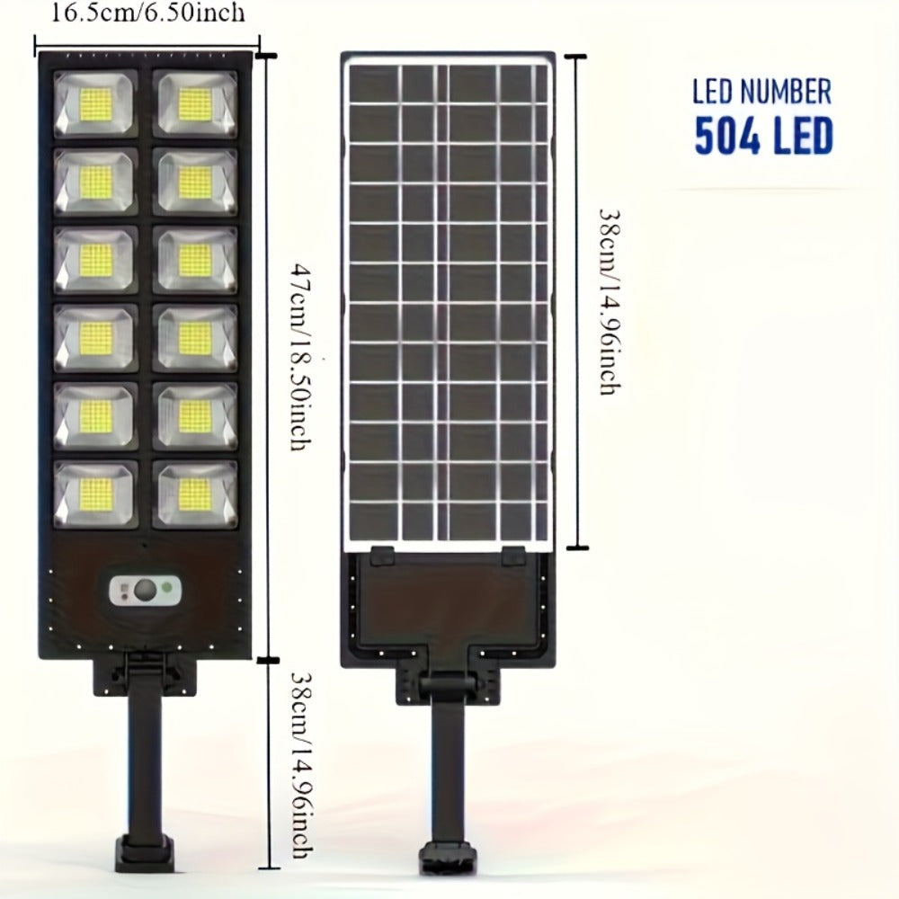 Multi-Pack 504 LED Solar Motion Sensor Street Light product detail 6
