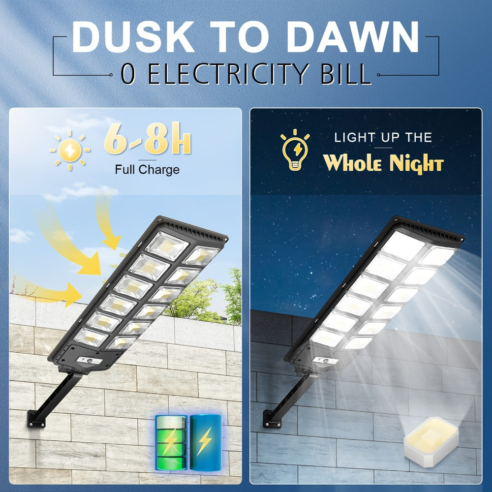 Multi-Pack 504 LED Solar Motion Sensor Street Light product detail 2