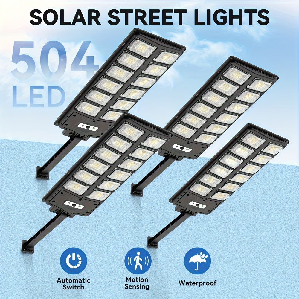 Multi-Pack 504 LED Solar Motion Sensor Street Light product detail 11