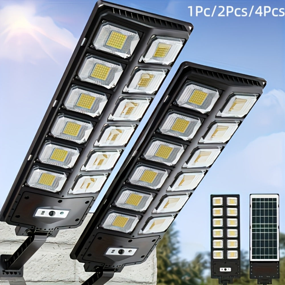 Multi-Pack 504 LED Solar Motion Sensor Street Light for the stated outdoor use