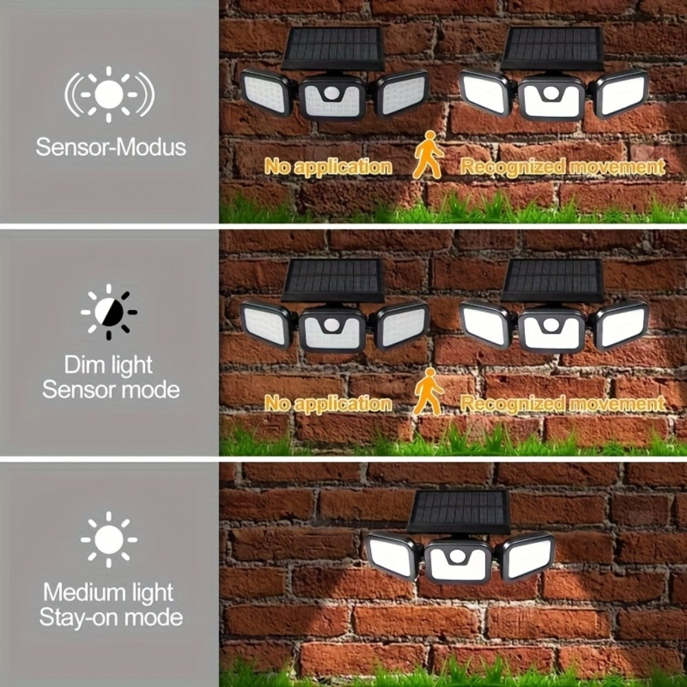 Multi-Pack 74 LED Solar Motion Sensor Street Light product detail 8